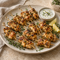 Mini Grilled Chicken Skewers - One Dozen