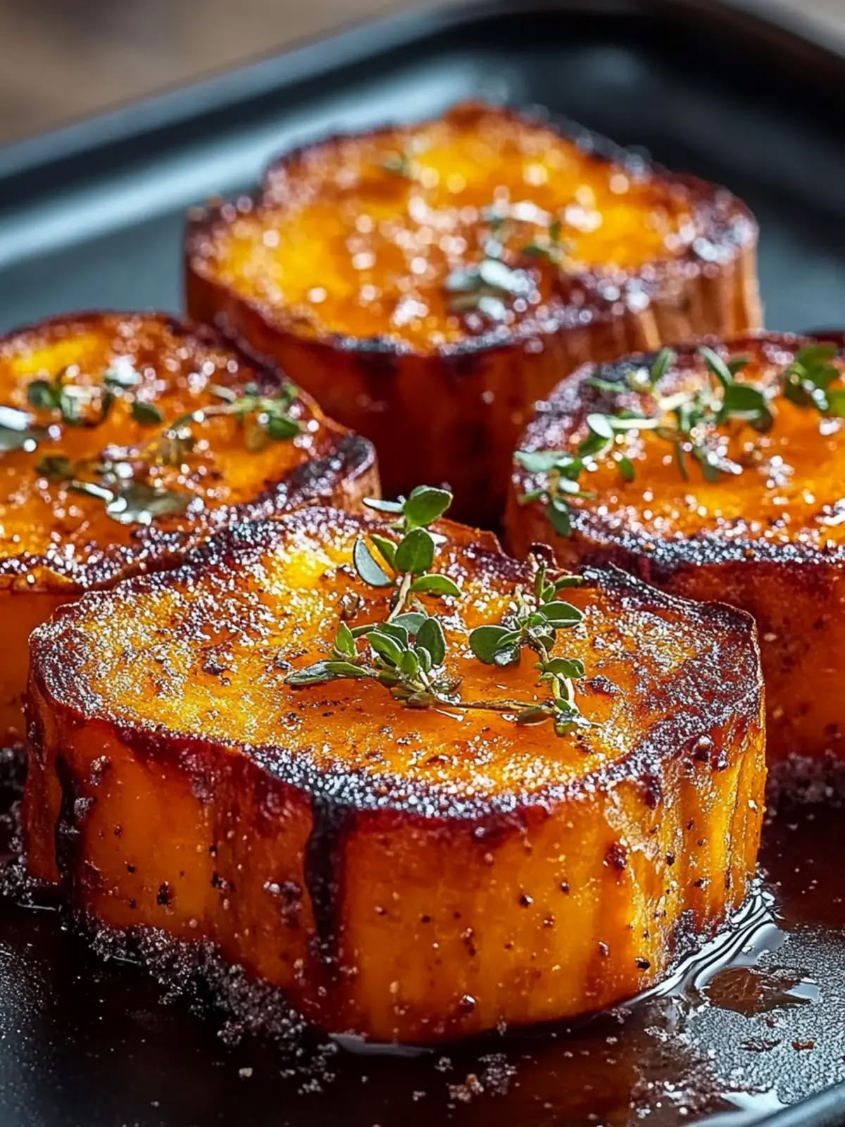 Smashed Sweet Potatoes