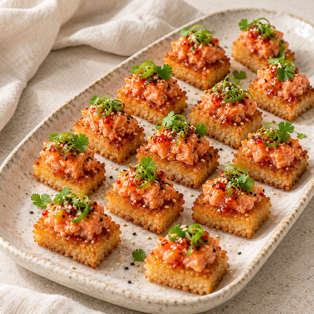 Thai Chili Salmon Crispy Rice - One Dozen
