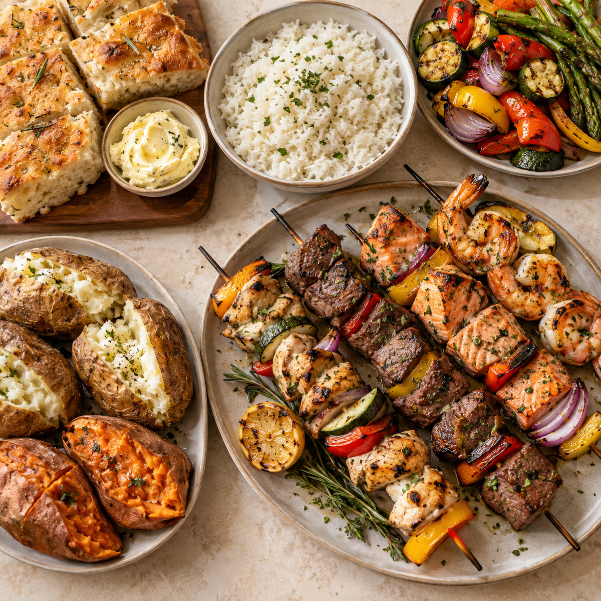 Vegetable Skewers